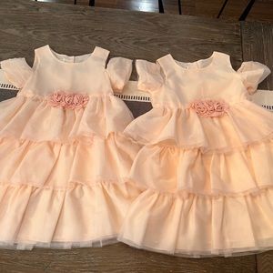 Girls size 6 Peach Pippa & Julie dress.